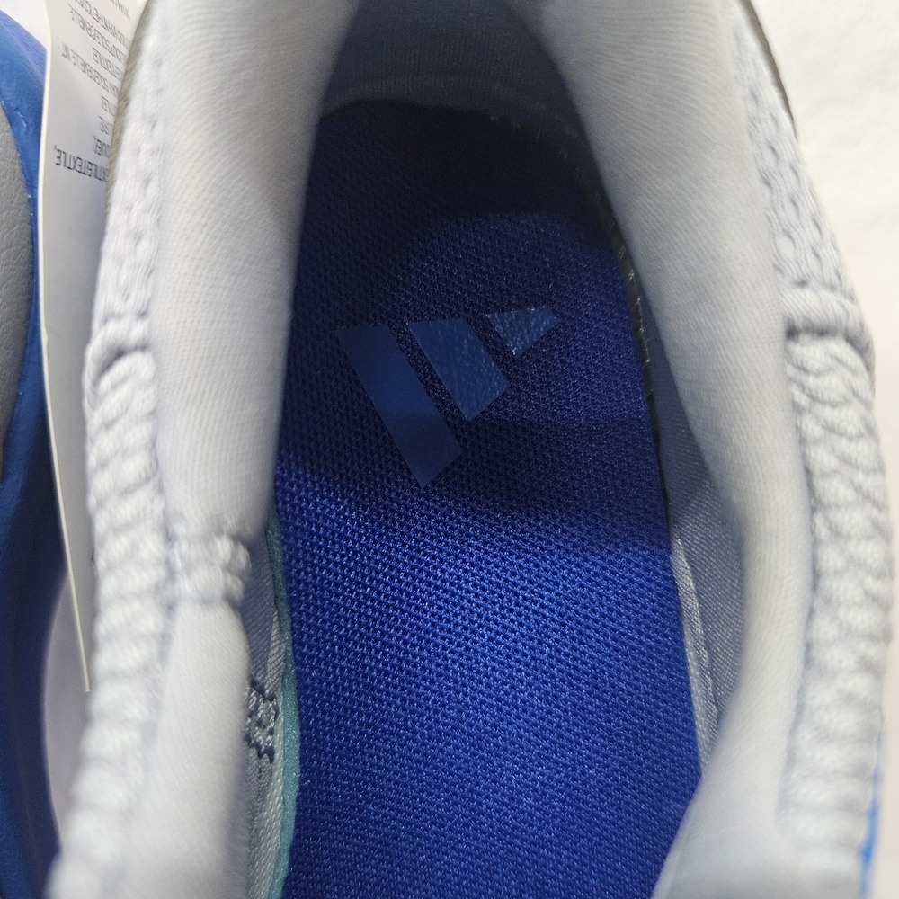 Adidas Lite Racer Adapt 7.0 K Athletic Sneakers JS5016 Grey Blue Kids Size 13K - Picture 9 of 10
